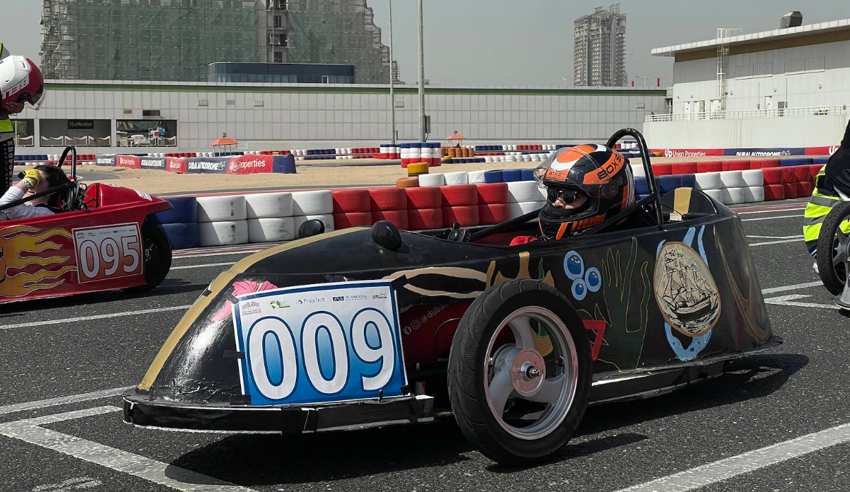 Electric vehicle used in the EV Grand Prix