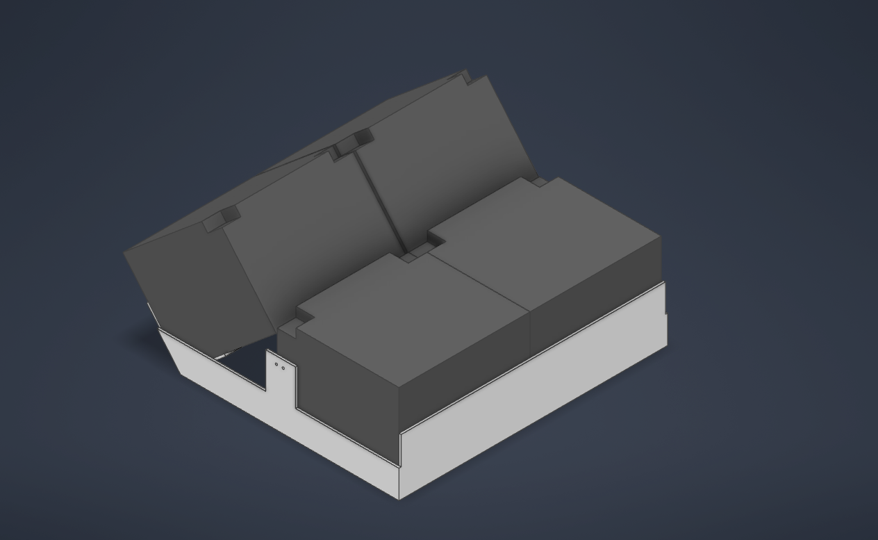 Sheet-metal battery enclosure prototype